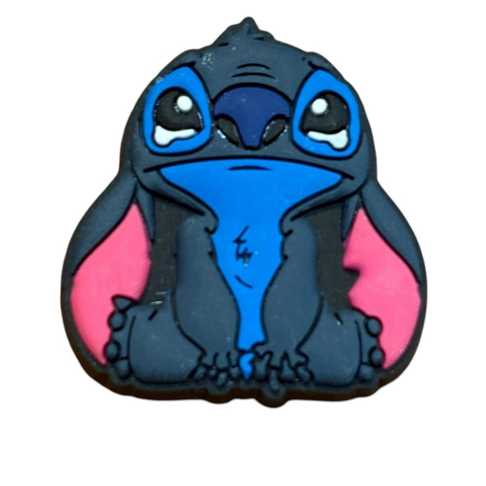 Sad Stitch Croc Charm